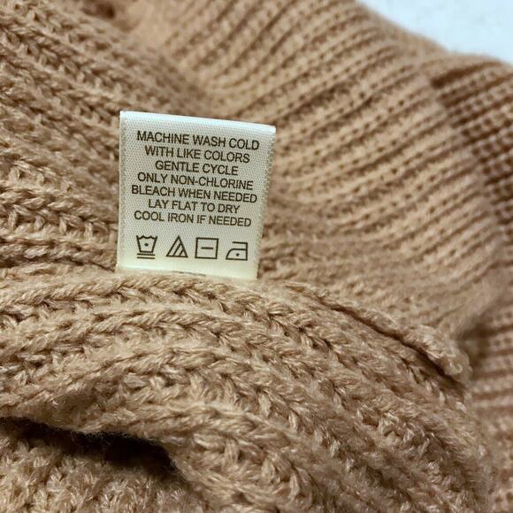 Ultra Flirt NWT Taupe Criss Cross Tunic Sweater Juniors L - Picture 11 of 11